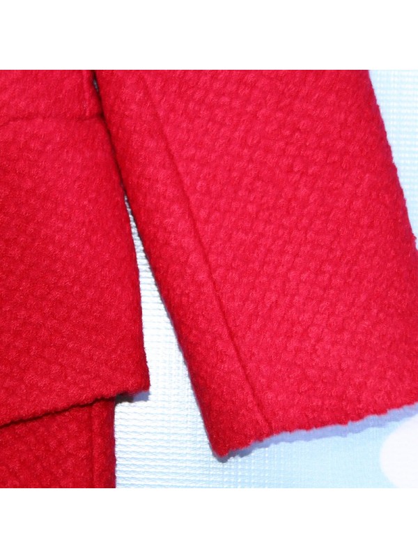 Kids Girls wool coat woolen coat in winter children are thick warm coat